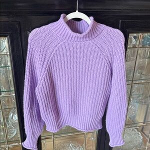 Jon & Anna Lilac Cowl Neck Sweater